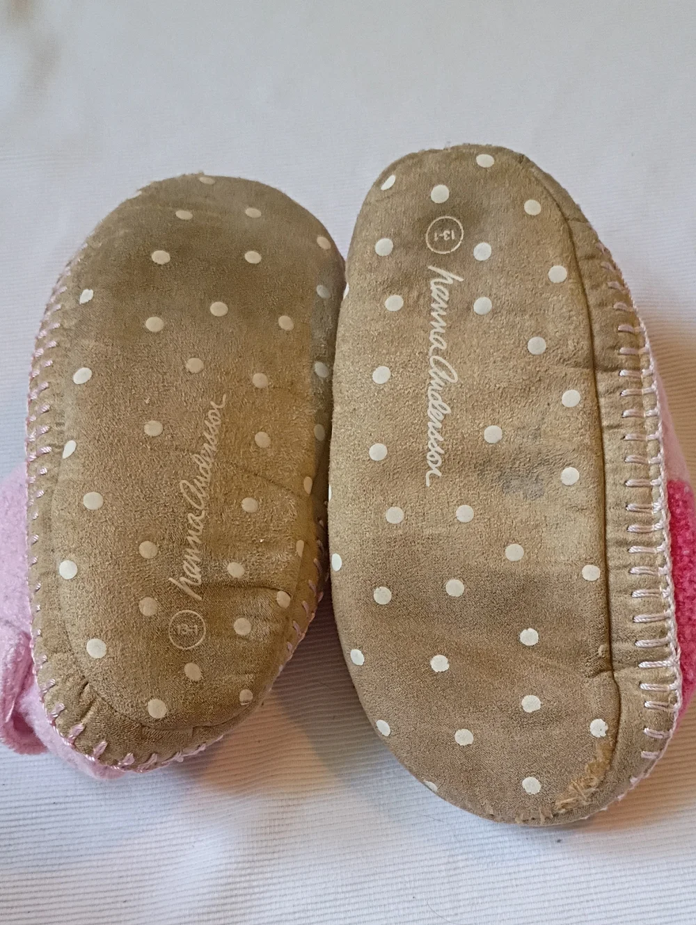 Hanna Andersson Kids Pink Owl Slippers
